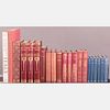 A Collection of Twenty-One Decoratively Bound Books, 19th/20th Century,