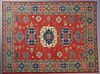 Uzbek Kazak Carpet, 9' x 11' 10.