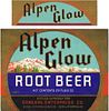 1926 Alpen Glow Root Beer Label WS45-25V San Francisco, California