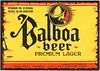 1945 Balboa Beer 11oz Label WS11-22V Los Angeles, California