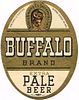 1942 Buffalo Extra Pale Beer 11oz Label WS28-19 Sacramento, California