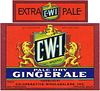 1942 C.W.I Ginger Ale Label 29oz WS46-04 San Francisco, California
