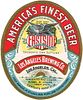 1906 Eastside Beer Label 21oz Unpictured Los Angeles, California