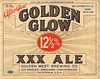 1935 Golden Glow 12% XXX Ale 11oz Label WS25-20 Oakland, California