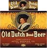 1937 Old Dutch Beer Quart Label WS31-17V San Diego, California
