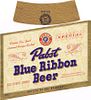 1944 Pabst Blue Ribbon Beer Quart Label WI286-114 Milwaukee, Wisconsin