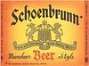 1935 Schoenbrunn Pale Beer 12oz Label OH80-13 New Philadelphia, Ohio