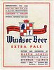 1936 Windsor Beer Label 64oz Half Gallon IL70-18 Calumet City, Illinois