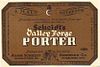 1937 Scheidt's Valley Forge Porter 12oz Label PA60-09 Norristown, Pennsylvania