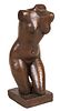 Frank Dobson, Bronze, "Kneeling Woman"