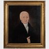 Attributed to John Brewster (1766-1854): Portrait of Dr. Josiah Osgood of Andover and Salem, Massachusetts