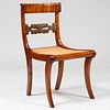 American Tiger Maple Cane Seat Side Chair
