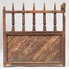 Tavern Stained Oak Passthrough Gate