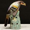 Chinese Export Porcelain Model of a Hawk