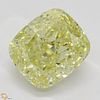 2.13 ct, Natural Fancy Yellow Even Color, VS1, Cushion cut Diamond (GIA Graded), Appraised Value: $47,200 