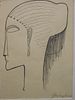 Amedeo Modigliani,  Manner of: Head of a Woman