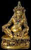 Antique Sino-Tibetan Bronze Jeweled Buddha