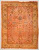 Antique Oushak Rug: 9'7" x 12'3" (292 x 373 cm)