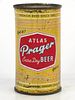 1956 Atlas Prager Beer 12oz Flat Top Can 32-24 Chicago, Illinois
