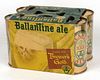 1958 Ballantine Ale (12oz cans) Six Pack Can Carrier Newark, New Jersey