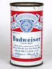 1960 Budweiser Lager Beer 12oz Flat Top Can 44-19.1b Saint Louis, Missouri