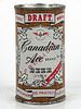 1957 Canadian Ace Draft Beer 12oz Flat Top Can 48-17 Chicago, Illinois