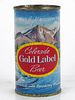 1960 Colorado Gold Label Beer 12oz Flat Top Can 72-05 Pueblo, Colorado
