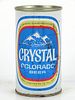 1963 Crystal Colorado Beer 12oz Flat Top Can 52-37 Pueblo, Colorado