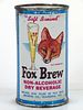 1960 Fox Brew Dry Beverage 12oz Flat Top Can 64-36 Waukesha, Wisconsin