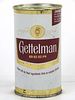 1961 Gettelman Beer 12oz Flat Top Can 69-25 Milwaukee, Wisconsin