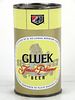 1965 Gluek Beer 12oz Flat Top Can 70-15 La Crosse, Wisconsin