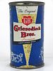 1956 Griesedieck Bros. Light Lager Beer (Egyptian Blue) 12oz Flat Top Can 76-16 Saint Louis, Missouri