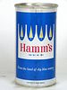 1962 Hamm's Beer 12oz Flat Top Can 79-28v2 Saint Paul, Minnesota