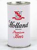 1959 Holland Premium Beer 12oz Flat Top Can 83-10 Hammonton, New Jersey