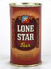 1952 Lone Star Beer 12oz Flat Top Can 92-10.2 San Antonio, Texas