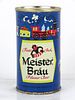 1955 Meister Bräu Beer 12oz Flat Top Can 97-37 Chicago, Illinois
