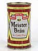 1960 Meister Bräu Draft Beer 12oz Flat Top Can 99-05.1 Chicago, Illinois