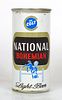 1961 National Bohemian Light Beer 7oz Can 242-03 Baltimore, Maryland