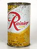 1977 Rainier Jubilee Beer 12oz Flat Top Can Spokane, Washington