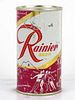 1957 Rainier Jubilee Beer 12oz Flat Top Can Spokane, Washington