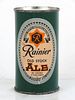 1952 Rainier Old Stock Ale 12oz Flat Top Can 118-01 Seattle, Washington