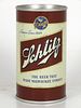 1949 Schlitz Beer 12oz Flat Top Can 129-25 Milwaukee, Wisconsin