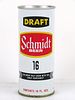 1969 Schmidt Draft Beer 16oz One Pint Tab Top Can T166-29 Saint Paul, Minnesota