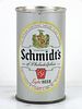 1952 Schmidt's Light Beer 12oz Flat Top Can 131-29.1 Philadelphia, Pennsylvania