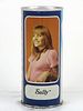 1977 Tennent's Lager Beer Sally Pink Blouse 15½oz Tab Top Can Glasgow, Glasgow City
