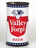 1960 Valley Forge Beer 12oz Flat Top Can 143-10.2 Norristown, Pennsylvania