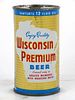 1956 Wisconsin Premium Beer 12oz Flat Top Can 146-29 Waukesha, Wisconsin