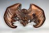 Rare Chinese Carved Wood "Bat"