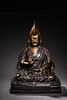 Ming: A Bronze Tsongkhapa Statue