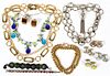 COSTUME JEWELRY COLLECTION ELEVEN PIECES